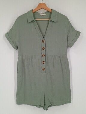Altar'd State Gauze Woven Romper